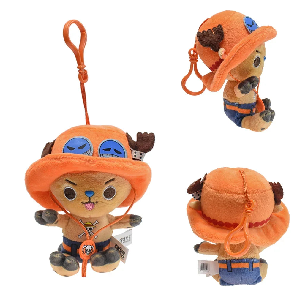 One Piece Plush Keychain Dolls (12cm) | Luffy, Chopper & More Soft Stuffed Ornaments