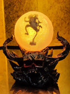 One Piece Gear 5 Luffy Premium Figure (28cm) | Sun God Nika Statue with Light Ball Effect