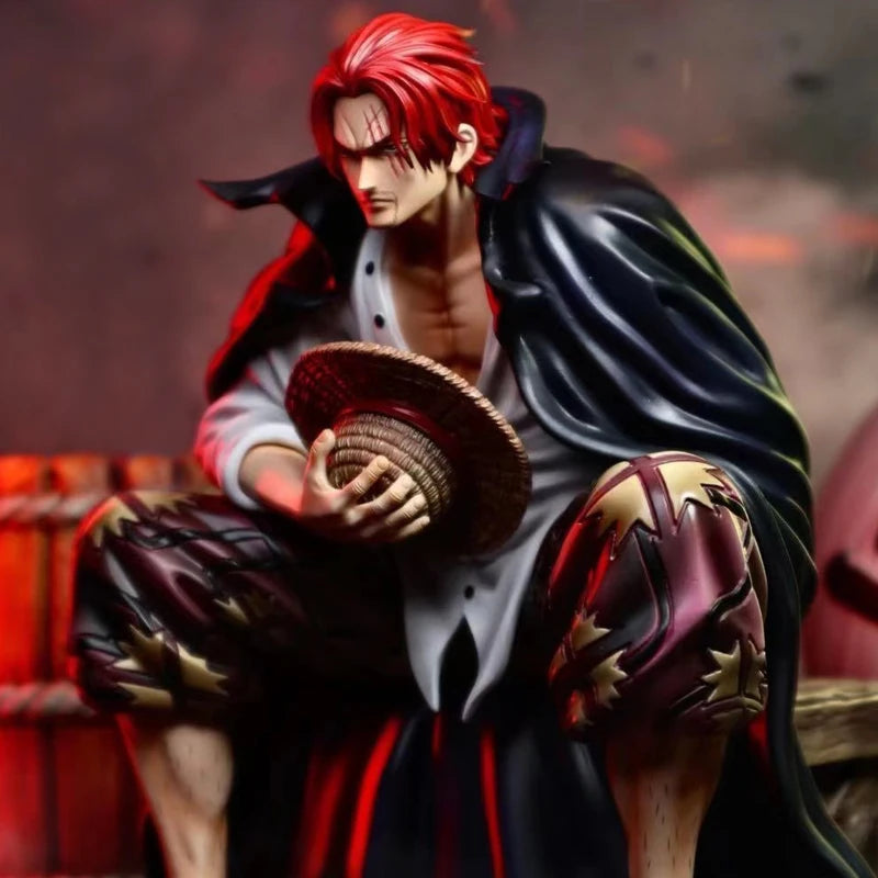 One Piece Shanks Figure (17cm) | Film Red Yonko PVC Collectible Statue