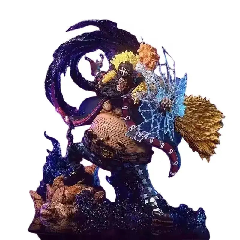 One Piece Blackbeard Premium Figure (22cm) | OEM Yonko GK-Style Collector’s Statue
