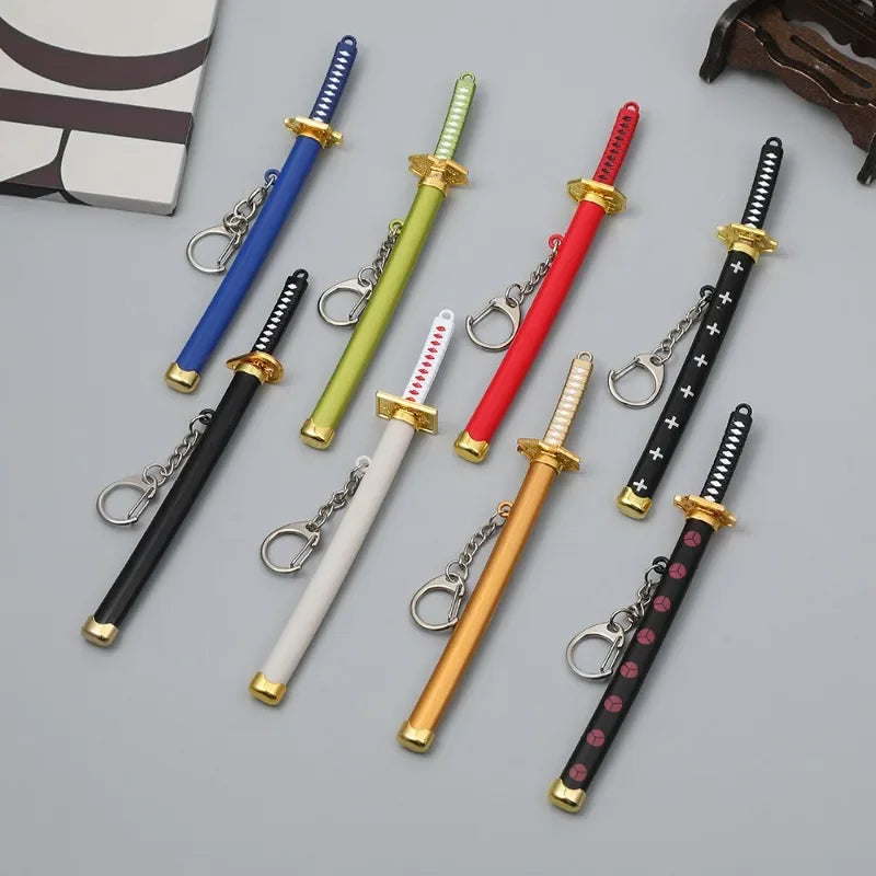 One Piece Mini Katana Keychain (15cm) | Zoro Samurai Sword Collectible